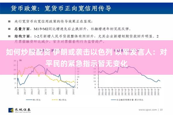 如何炒股配资 伊朗或袭击以色列 以军发言人：对平民的紧急指示暂无变化