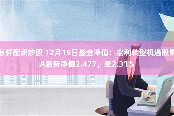 怎样配资炒股 12月19日基金净值：宏利转型机遇股票A最新净值2.477，涨2.31%